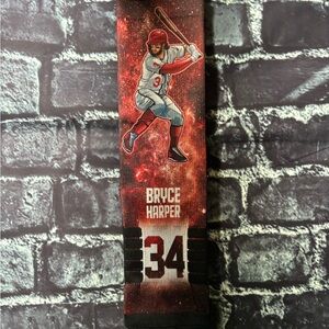 Strideline Bryce Harper MLB Galaxy Crew Socks M/L Washington Nationals Unisex